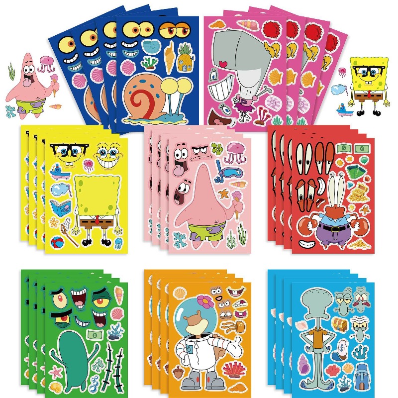 Kids Educational Gadget - SpongeBob SquarePants İnteraktif Eğitici Yapboz Oyuncağı