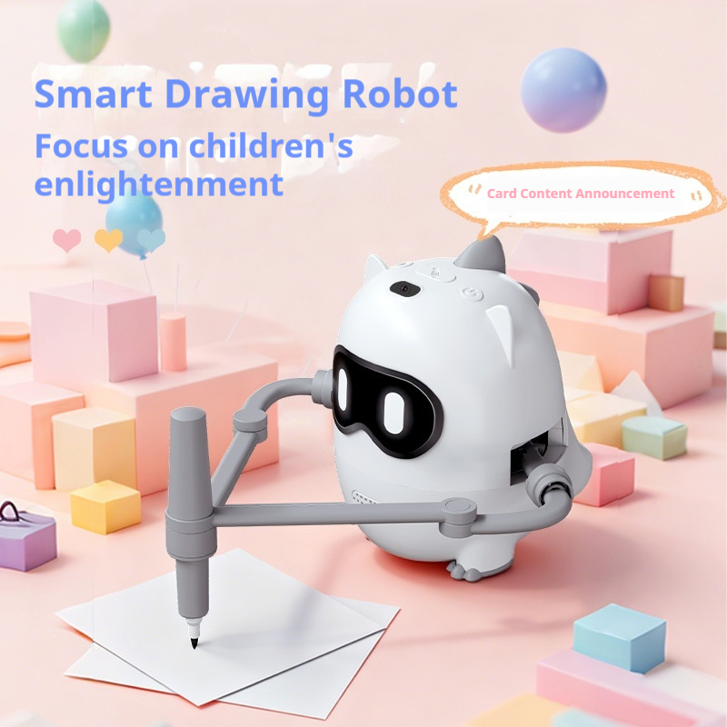 Kids Educational Gadget - Genel Akıllı Dinozor Çizim Robotu Akıllı
