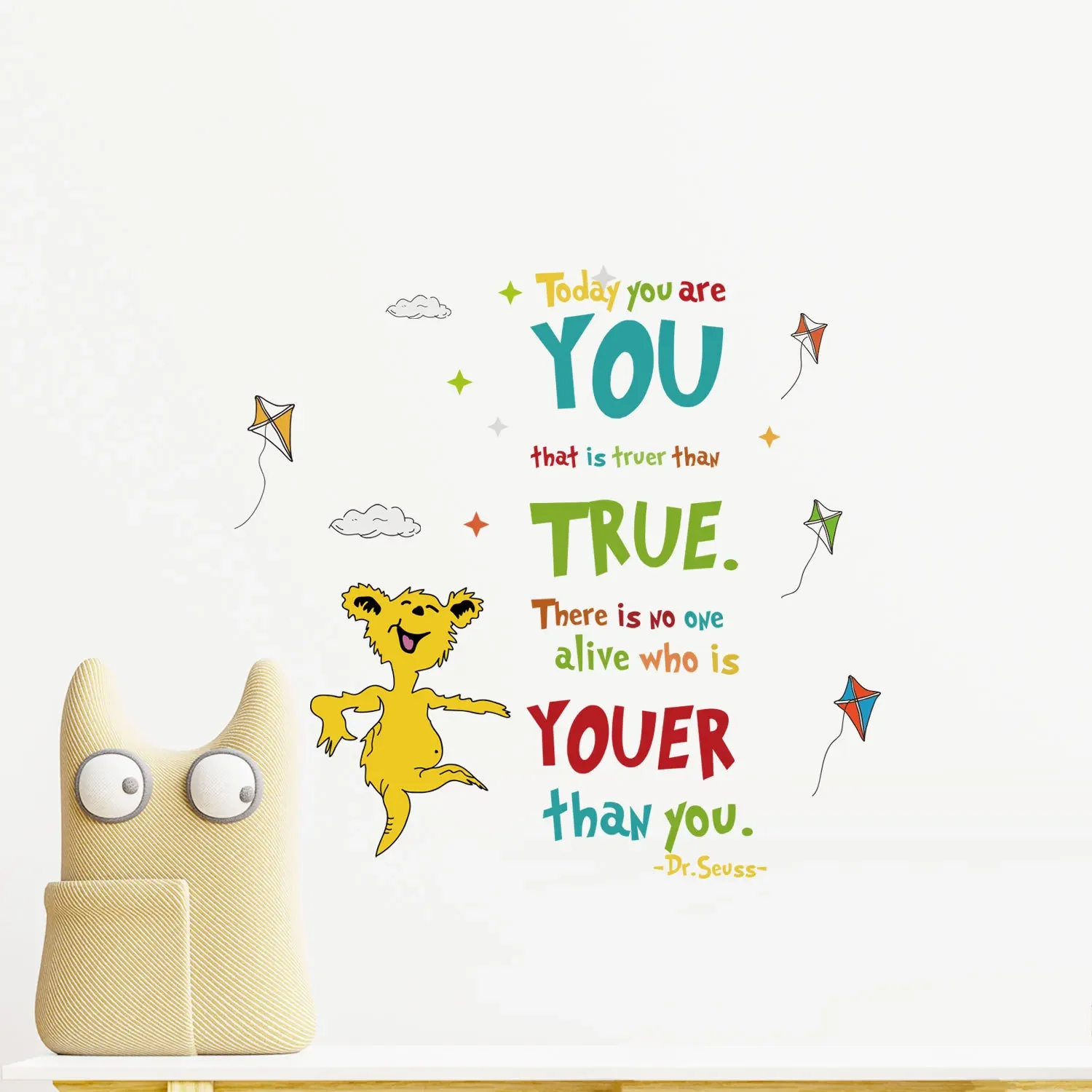 Dr. Seuss öğrenme eğitim söyle - Inspirational Kids Education Quotes incelemesi ve fiyatı