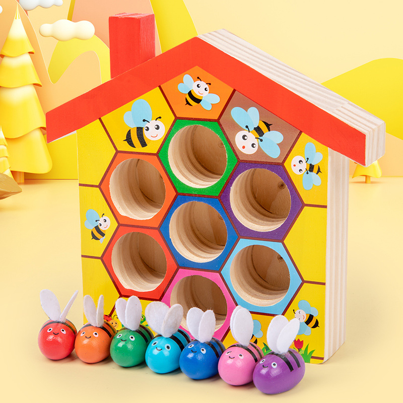 Ahşap Arı Evi, Kelepçe Arı Kov - Montessori Shelf Toy incelemesi ve fiyatı