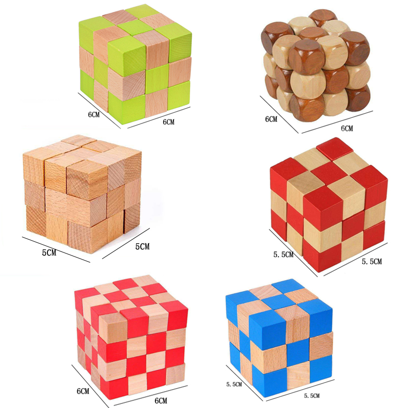 Kare Yılan Küp Ahşap Zeka Oyun - Brain Teaser Cube incelemesi ve fiyatı