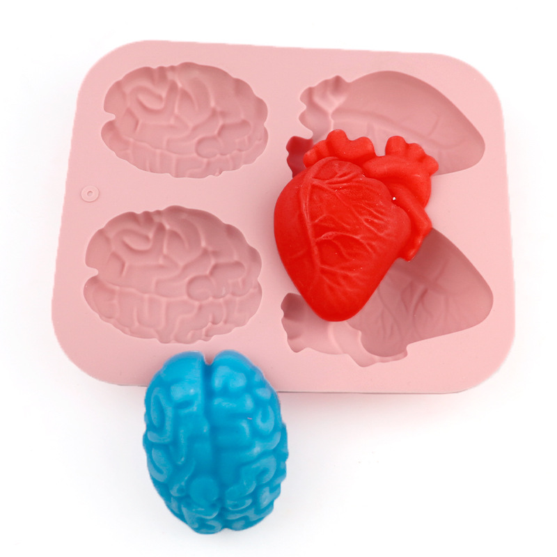 İnsan Beyni ve Kalp Silikon Ka - Brain Teaser Cube incelemesi ve fiyatı