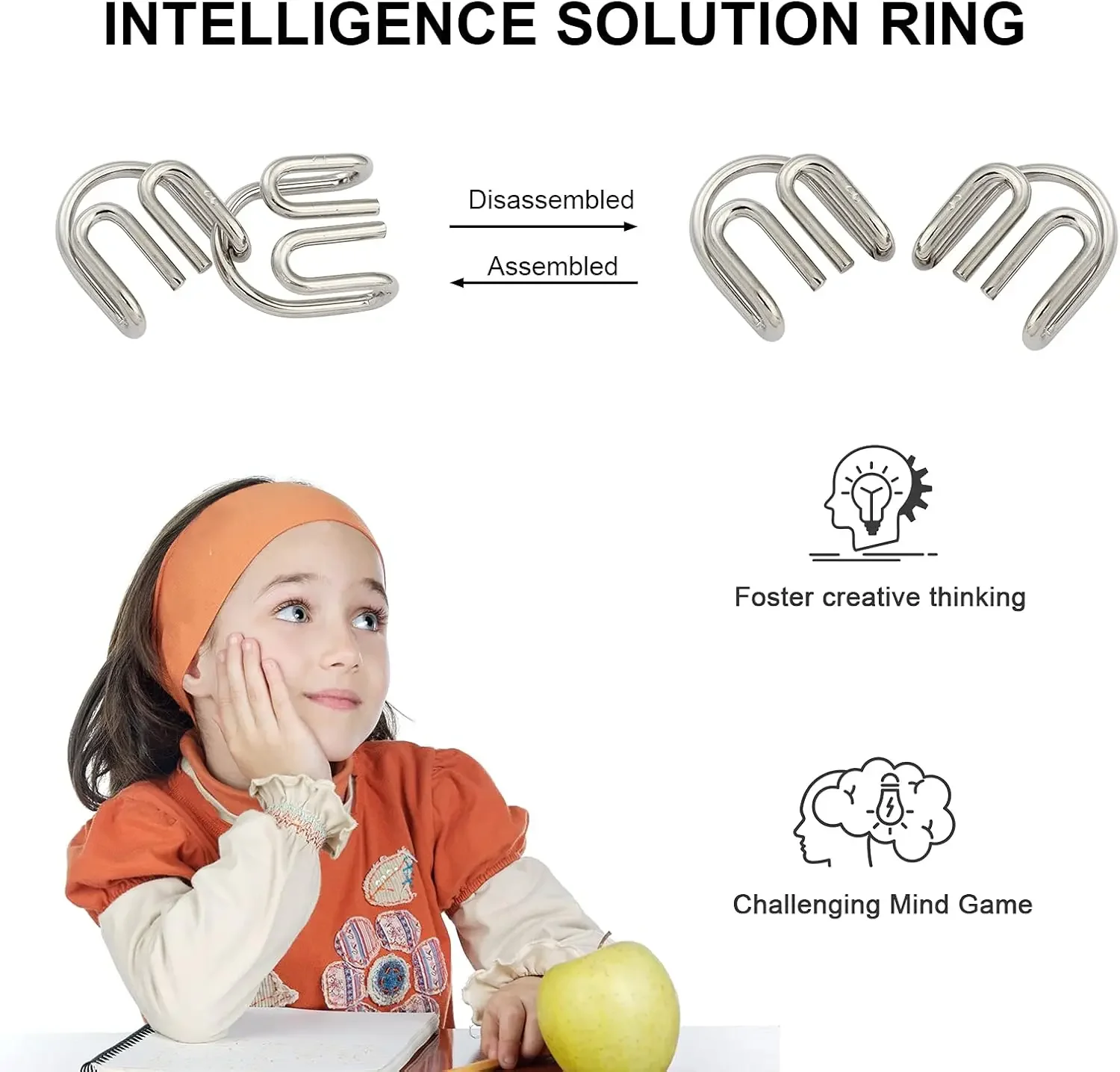 Çin Kongming Kilidi 8 Adet Met - Brain Teaser Cube incelemesi ve fiyatı