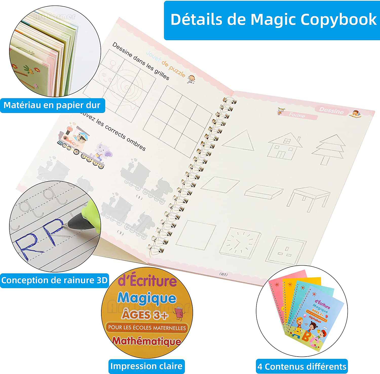 Sihirli Fransız Kopya Kitap Ol - Kids Education Laptop incelemesi ve fiyatı