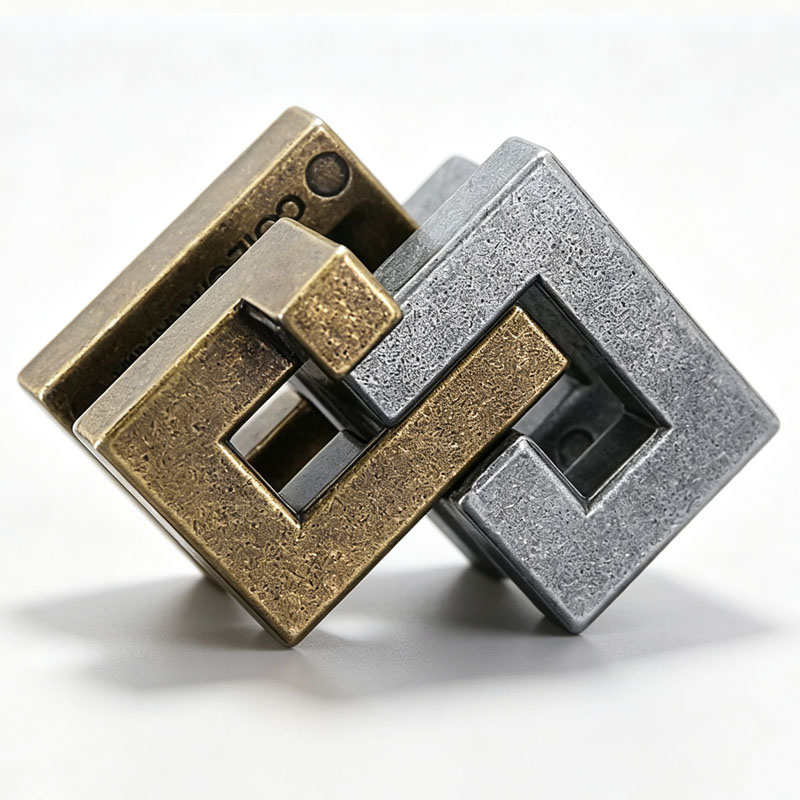 Magic IQ Cast Coil Zor Metal Z - Brain Teaser Cube incelemesi ve fiyatı